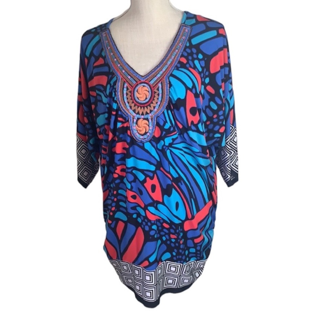 ONE WORLD Tunic Top Size XL